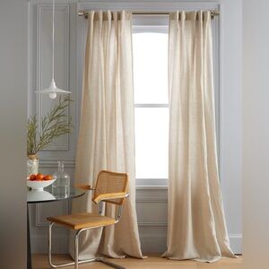 PAIR of Quince Flax Linen Curtains